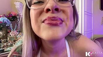 Mean girl stomach grumble swallowed whole & turned to cum