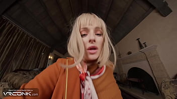 Vr Busty Ashley Graham Gives A Sloopy Blowjob And Rides Your Cock In A Cosplay Parody thumbnail