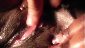 Hugh chocolate ass and a pink toy