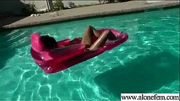 Solo horny girl use all kind of things on cam video 23