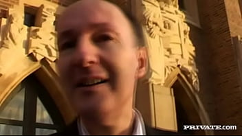 Brunette amateur izy has her first and only scene