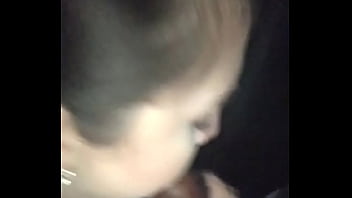 Thot giving head in the bathroom