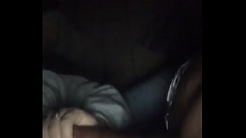 Thot giving head in the bathroom