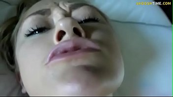 Big boobs blonde cutie fucks at hotel