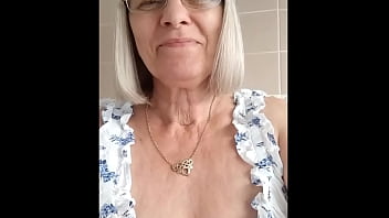 Squirting at mums house