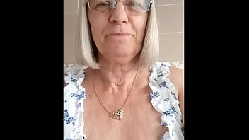 Squirting at mums house