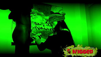 Blind sex 18 year old girl has her first interracial experience in a dark encounter at nigged