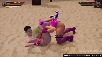 Bambi vs rok nf3d mixed mma combat arena