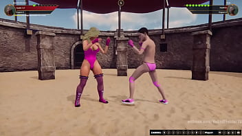 Bambi vs rok nf3d mixed mma combat arena