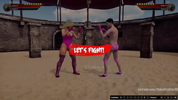 Bambi vs rok nf3d mixed mma combat arena