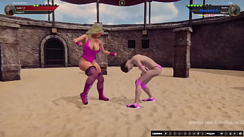 Bambi vs rok nf3d mixed mma combat arena