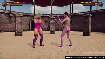 Bambi vs rok nf3d mixed mma combat arena