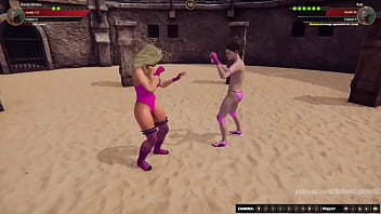 Bambi vs rok nf3d mixed mma combat arena