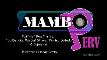 Sexy brazilian nympho bea cherry fucked drinks pee and showered with cum dap pissing 4on1 mini bukkake atm ob464