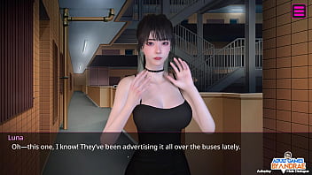 Ep13 sexual desires of hazel female anchor next door