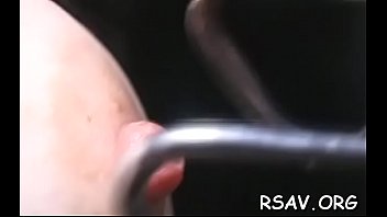 Juicy teenager enjoys sadomasochism