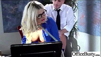 Horny worker girl julie cash with big tits nailed in office mov 19