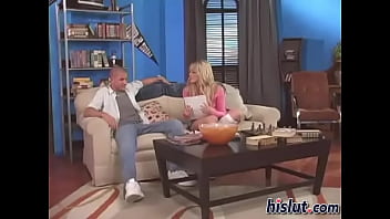 Lacie is riding a cock