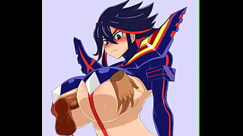 Ryoku gets serious because you use her breasts as toys