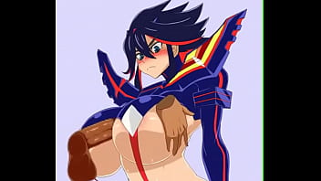 Ryoku gets serious because you use her breasts as toys