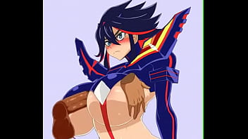 Ryoku gets serious because you use her breasts as toys