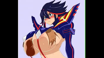 Ryoku gets serious because you use her breasts as toys