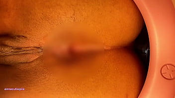 Gassy bbw after halloween party – toilet pov farting and asshole close up