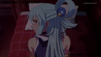 アクアは賭けに負けてカズマに犯される