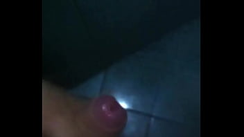 G p masturbation in bathroom