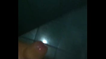 G p masturbation in bathroom