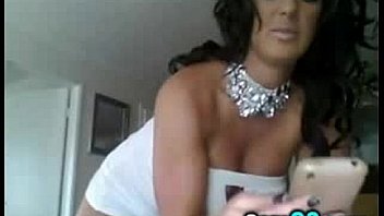 Sexy brunette shows off hot body on cam camg8