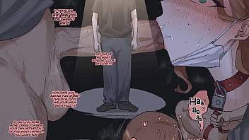 Una profesora madura es convertida en una perra ninfómana