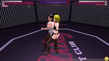 Dixie clemets vs naomi wayne kinky fight club lesbian sexfight strap on competitive sex