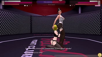 Dixie clemets vs naomi wayne kinky fight club lesbian sexfight strap on competitive sex
