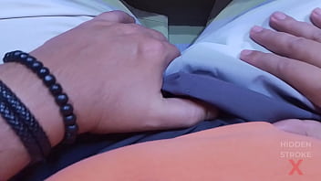 Huge creamy cumshot close up stroke