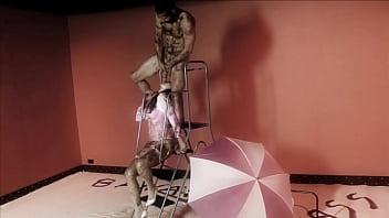 Big boobed brunette jodi james gets covered in chocolate to suck and fuck