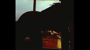 Zapatits city lights behind my tits and ass