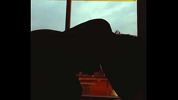 Zapatits city lights behind my tits and ass