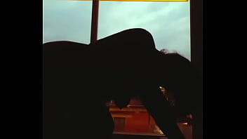 Zapatits city lights behind my tits and ass