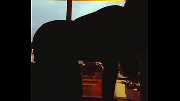 Zapatits city lights behind my tits and ass