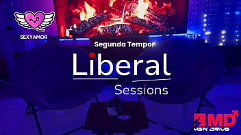 Trio con tatuada hasta el culo