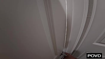 Cam girl lets stepdad use her as his fuck doll