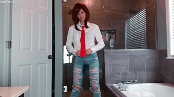 Uraraka ochako sage eldritch wetting her jeans & panties