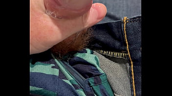 Ginger Bear Precum’ng At Home thumbnail