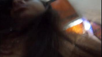 Lubricating my tight latin pussy for this big cock squeezed by condom let me suck it with my whore mouth jhodez1