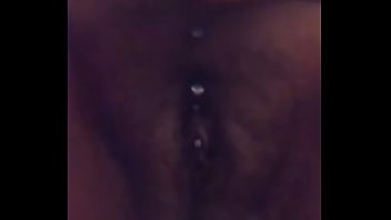 Rubbing on my phat pussy