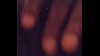 Rubbing on my phat pussy