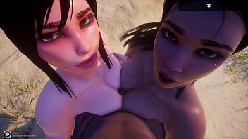 2 milfs get there pussy pounded by bbc