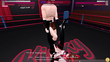 John vs the beast kinky fight club sexfight femdom straight