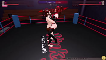 John vs the beast kinky fight club sexfight femdom straight